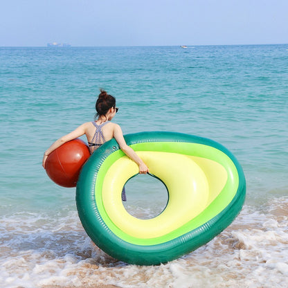 Inflatable Giant Avocado Pool Float
