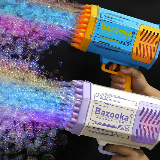 Bubble Gun Rocket 
Bubbles automatic Machine
